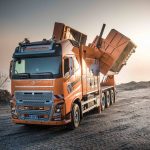 Arrivée d&#8217;un nouveau camion aspirateur en Alsace Cernay 2